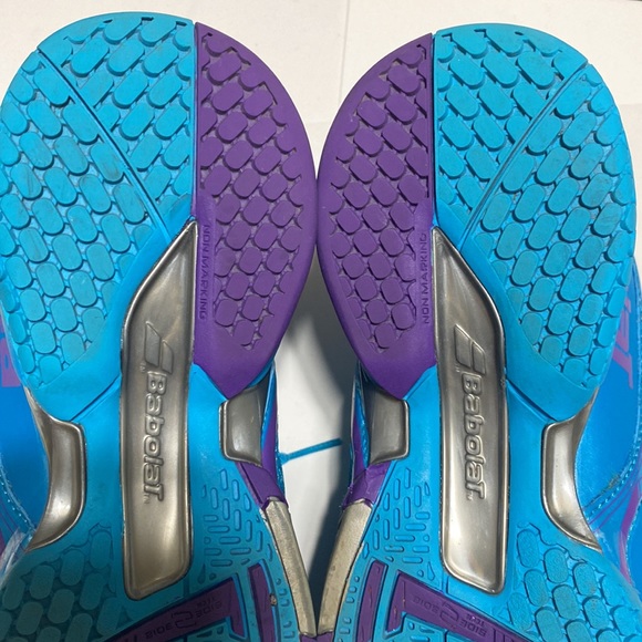 Babolat Propulse 4 all court Kompressor BKE & purple tennis shoe size 6.5 - Picture 13 of 13